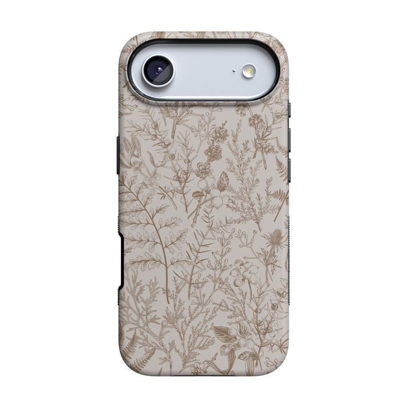 Beige Garden | Neutral Floral Case