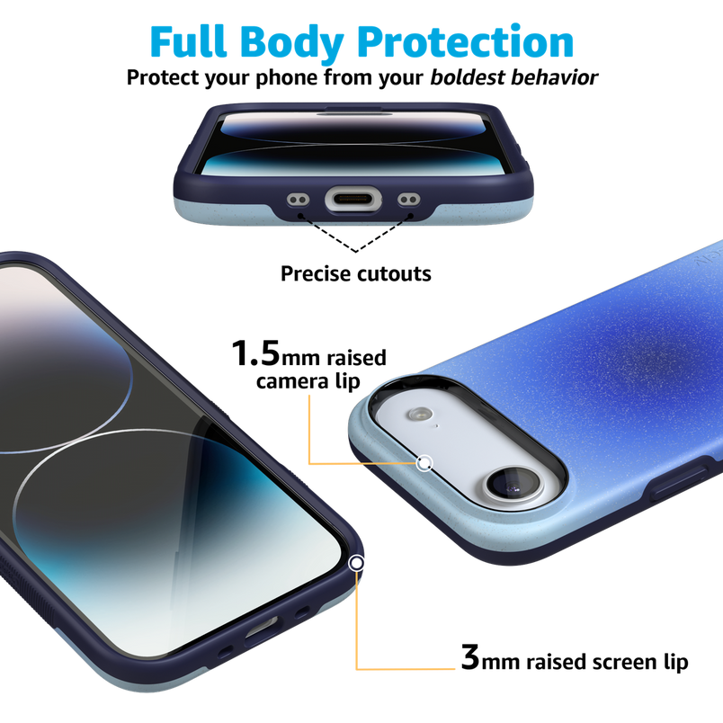 Cobalt Clarity | Blue Aura Case