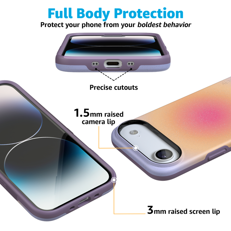 Sunset Halo | Rainbow Aura Case