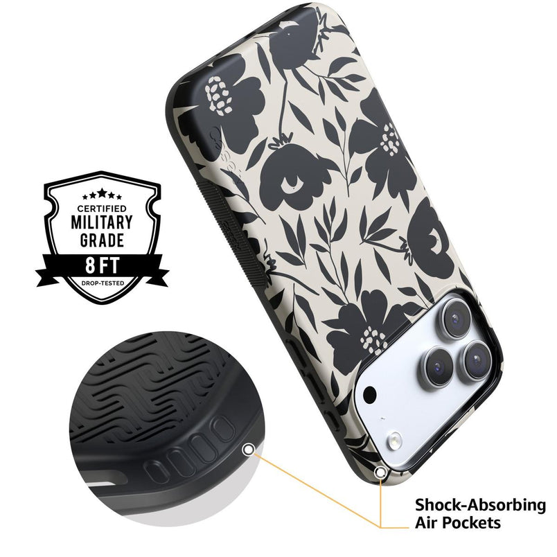 Dark Fantasy | Contrast Floral Case