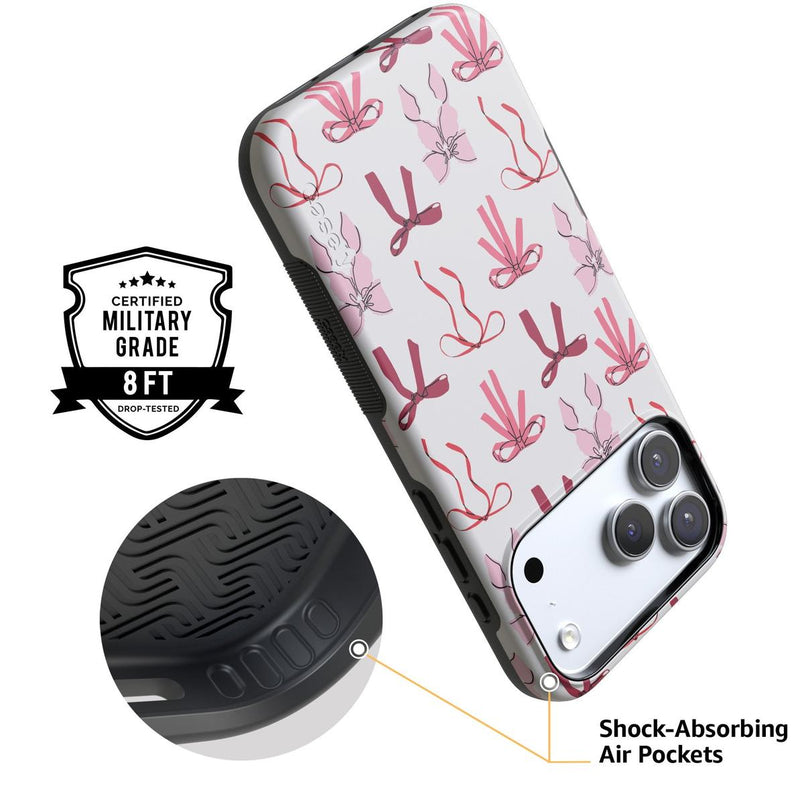 Lover Girlie | Pink Bows iPhone Case