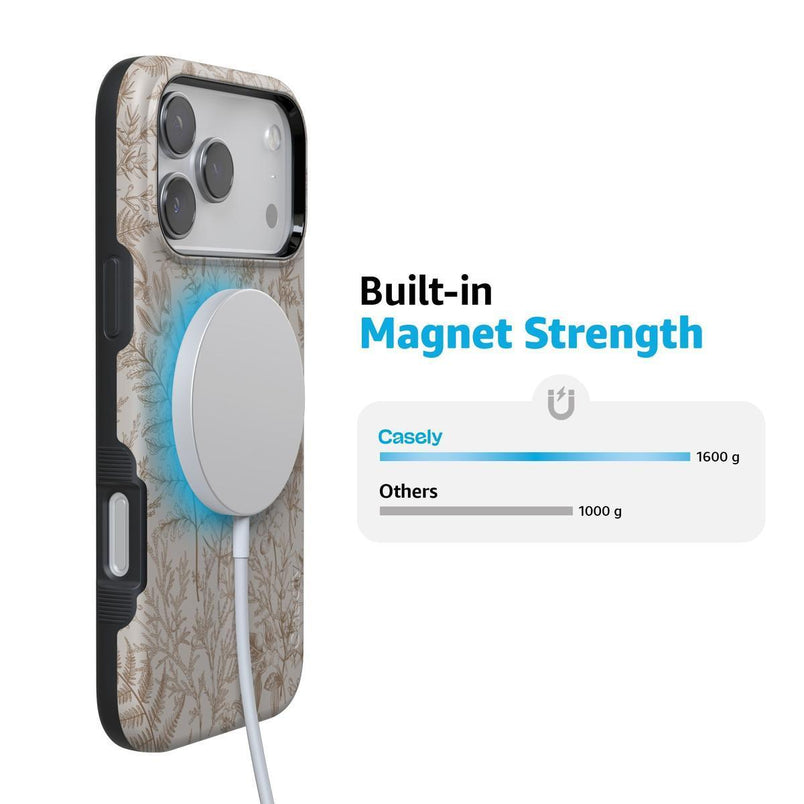 Beige Garden | Neutral Floral Case