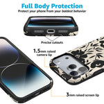 Dark Fantasy | Contrast Floral Case