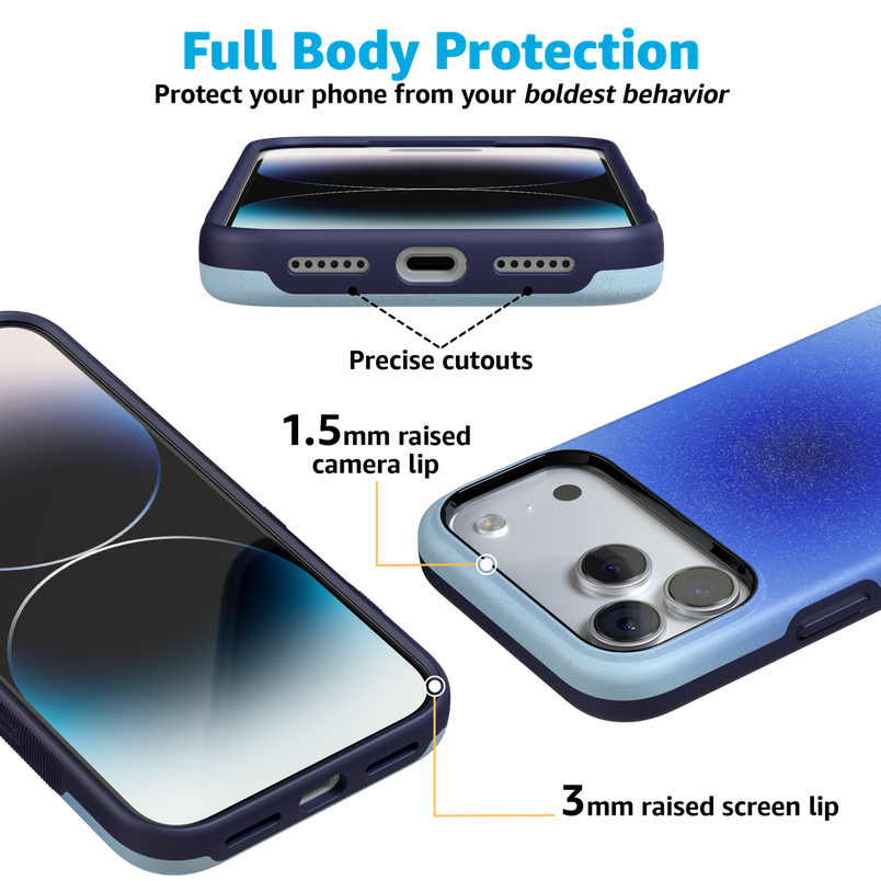 Cobalt Clarity | Blue Aura Case