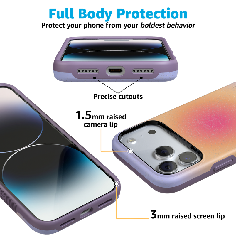 Sunset Halo | Rainbow Aura Case