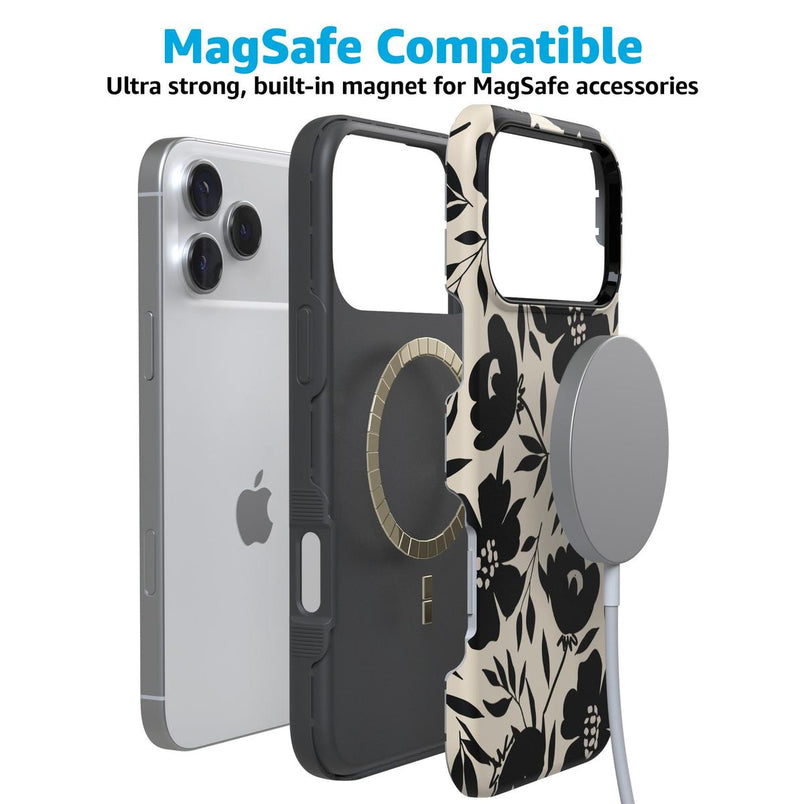 Dark Fantasy | Contrast Floral Case