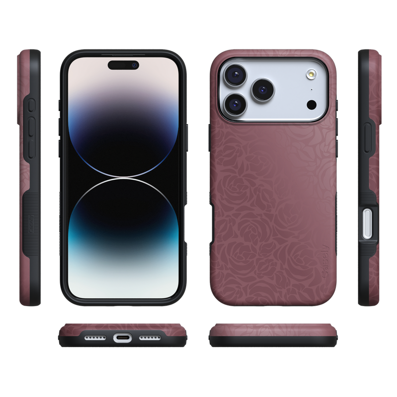 Bordeaux Rose | Moody Monochrome Case