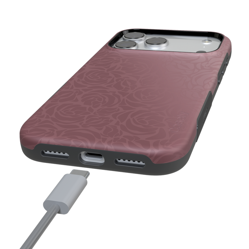 Bordeaux Rose | Moody Monochrome Case