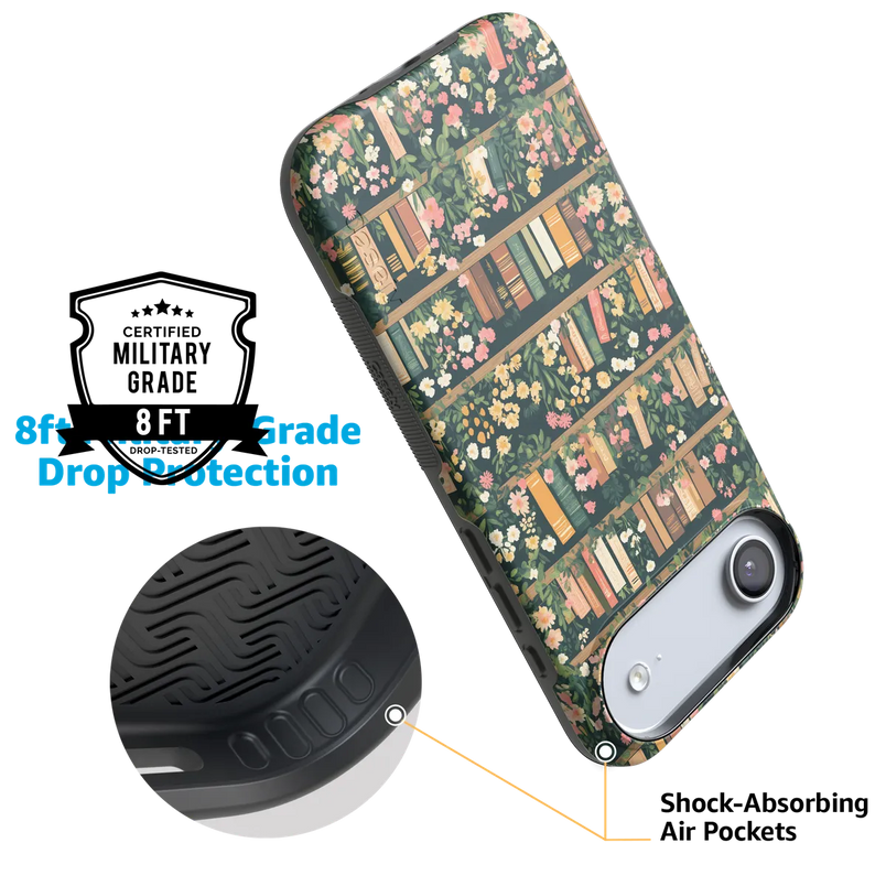 Book Nook | Floral Library Case