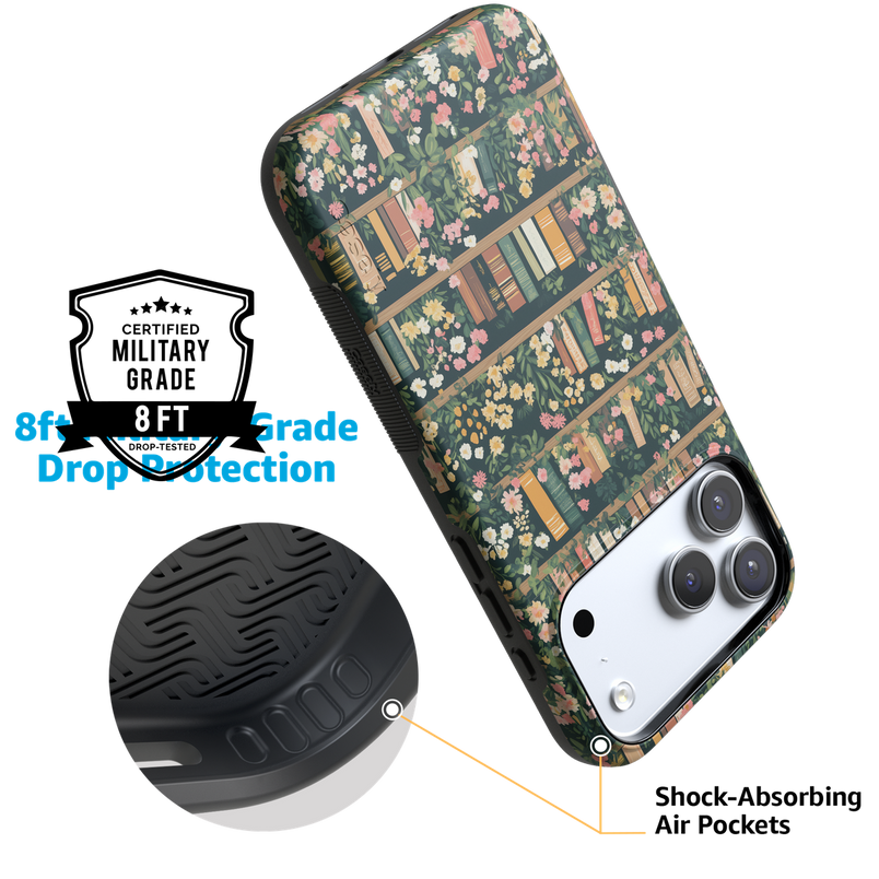 Book Nook | Floral Library Case