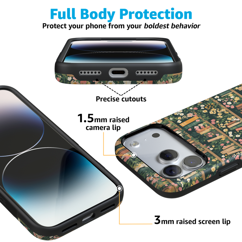 Book Nook | Floral Library Case