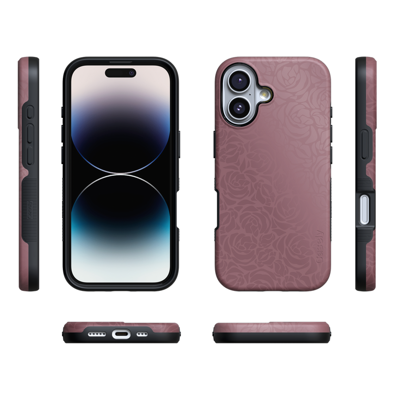Bordeaux Rose | Moody Monochrome Case