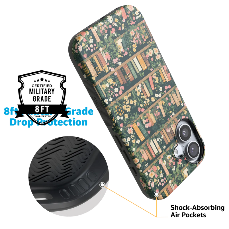 Book Nook | Floral Library Case