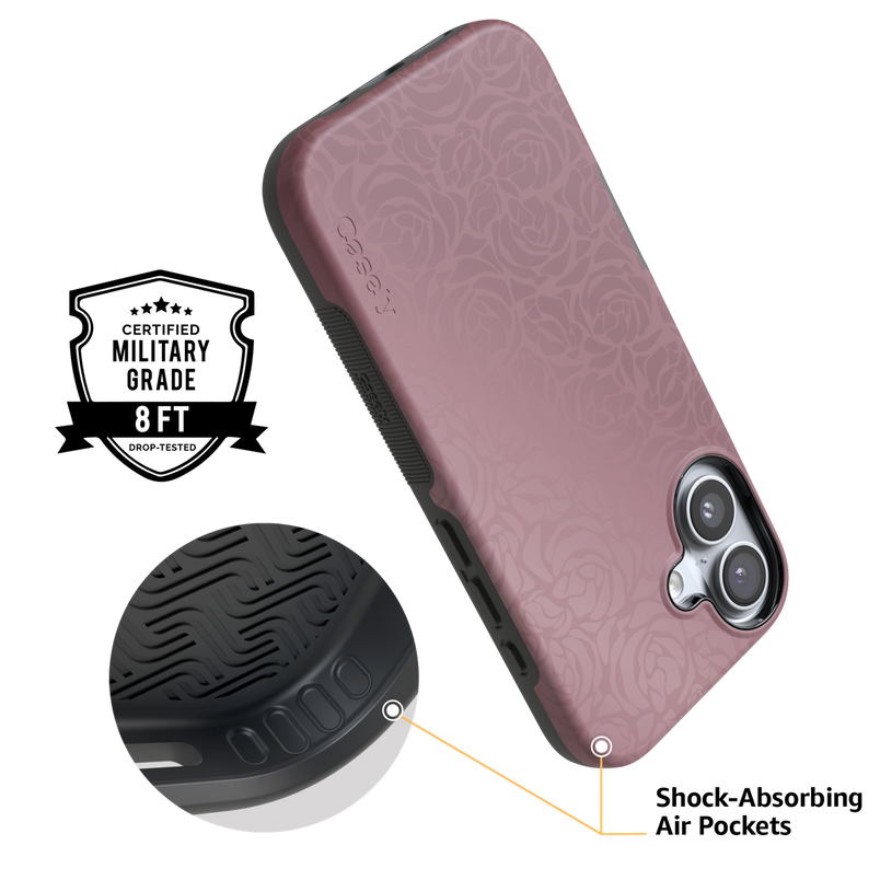 Bordeaux Rose | Moody Monochrome Case