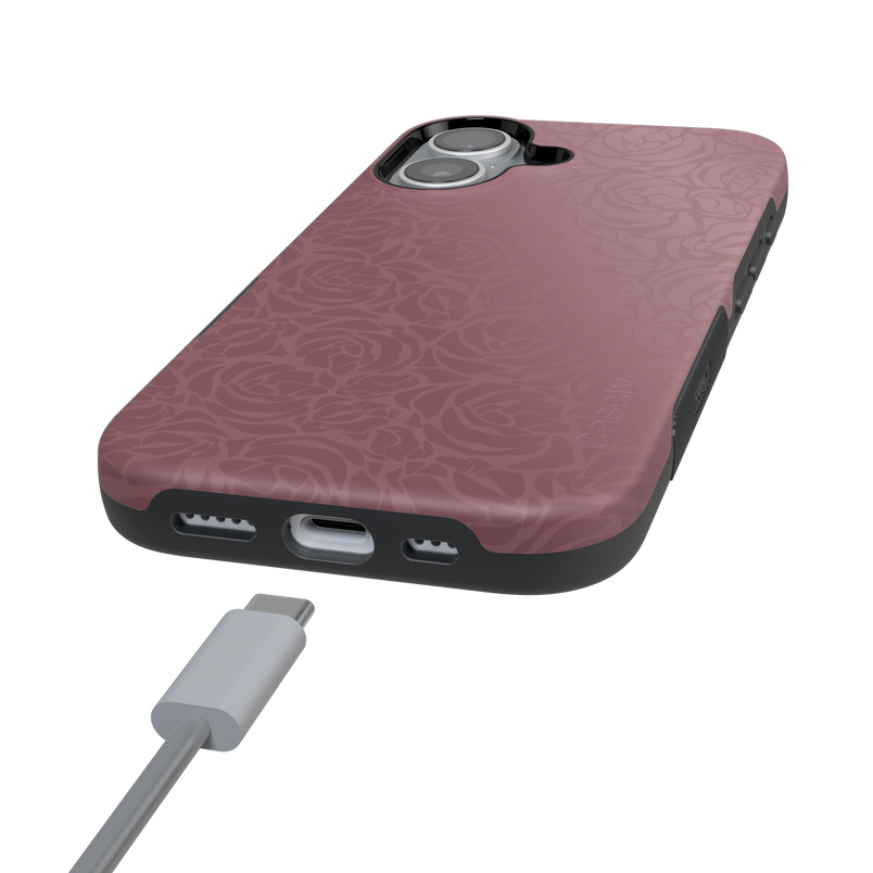 Bordeaux Rose | Moody Monochrome Case