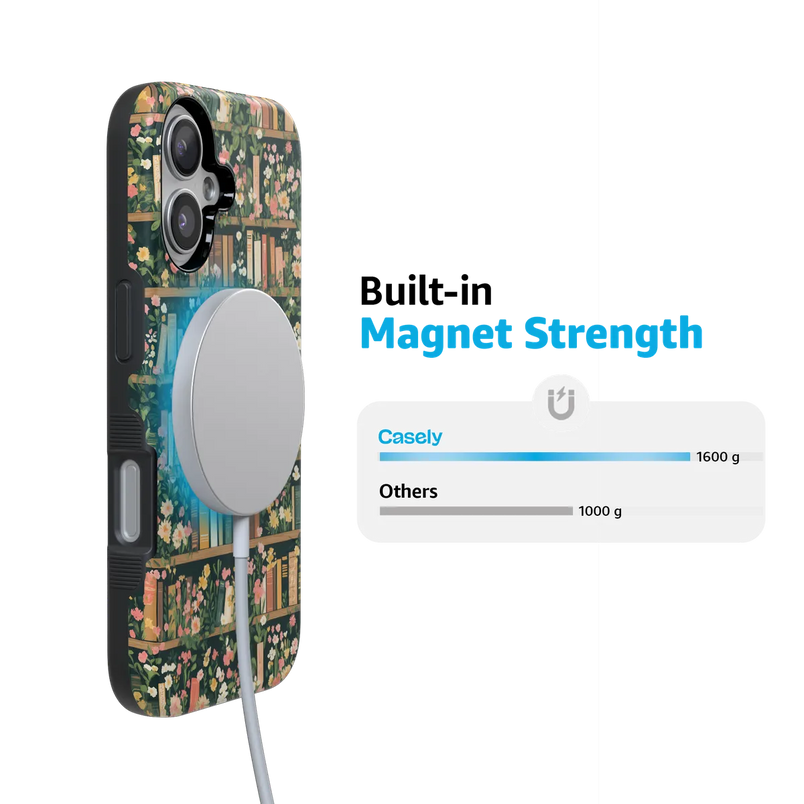 Book Nook | Floral Library Case