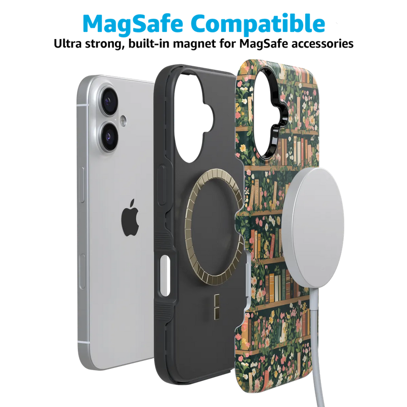 Book Nook | Floral Library Case