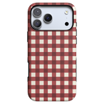 Checked Twice | Red Plaid Case