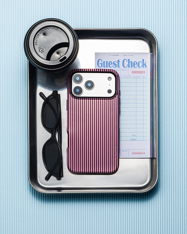 Stripes and the City | Tiny Pinstripe Case
