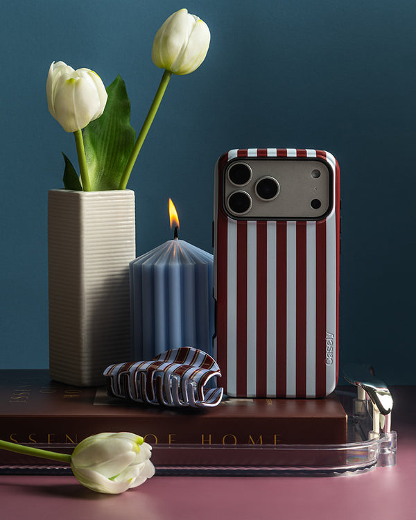 Sunday in Brooklyn | Chocolate Stripes Case
