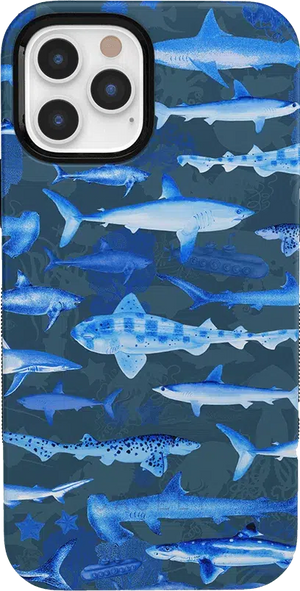 Out At Sea | Shark Week x Casely Case iPhone Case get.casely 