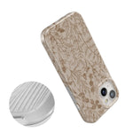 Beige Garden | Neutral Floral Case