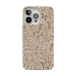 Beige Garden | Neutral Floral Case