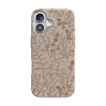 Beige Garden | Neutral Floral Case