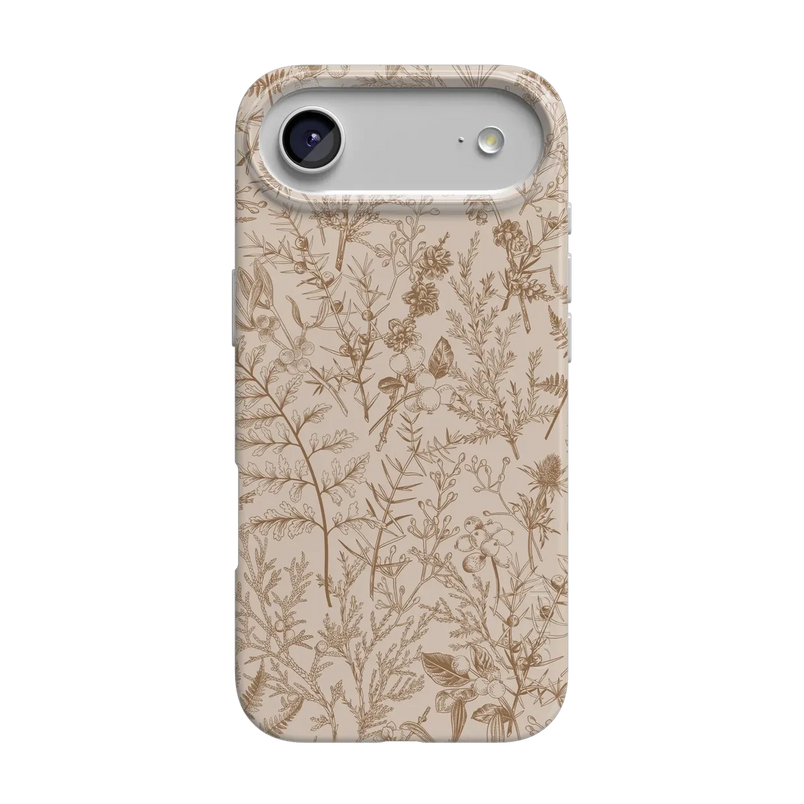 Beige Garden | Neutral Floral Case