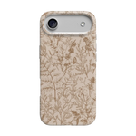 Beige Garden | Neutral Floral Case