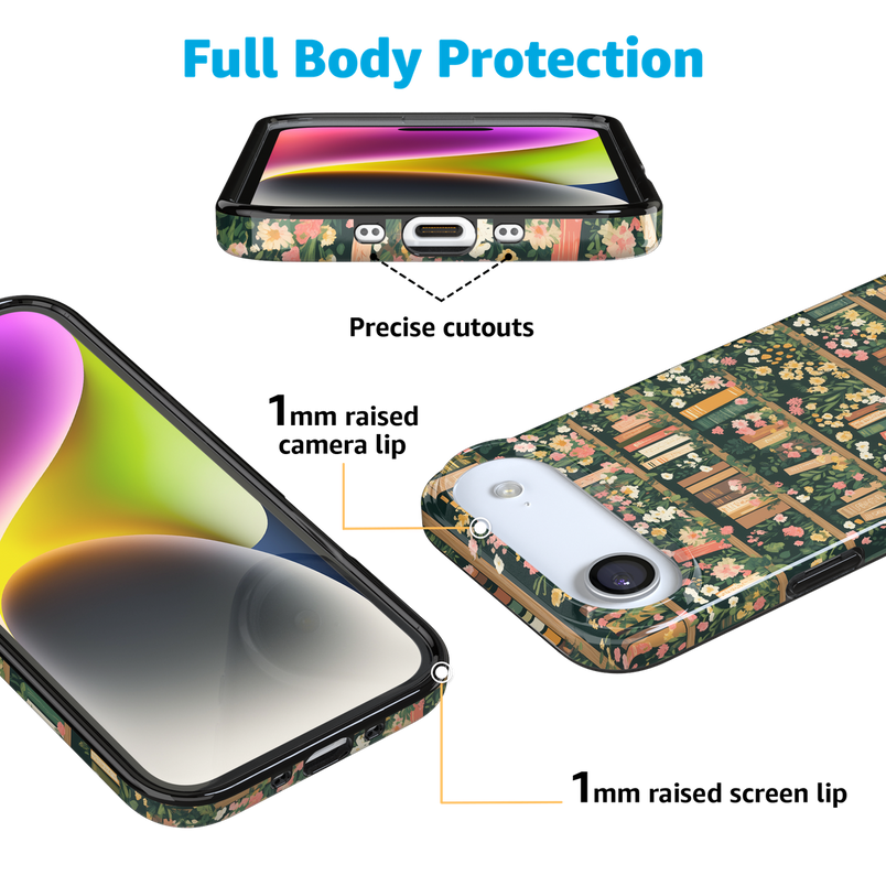 Book Nook | Floral Library Case