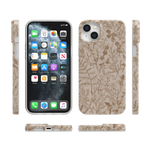 Beige Garden | Neutral Floral Case