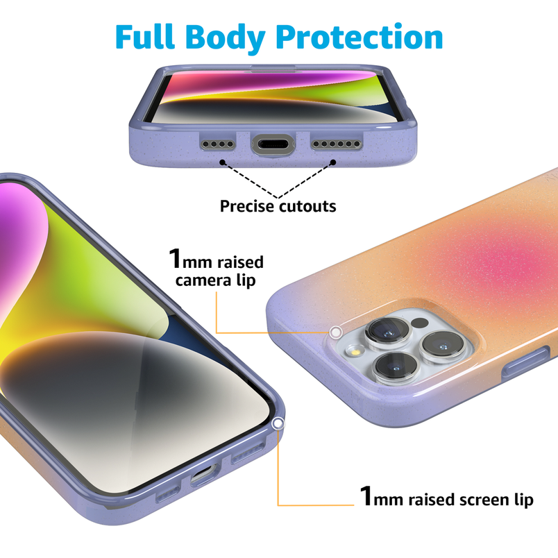 Sunset Halo | Rainbow Aura Case