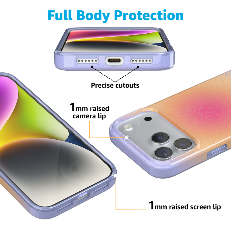 Sunset Halo | Rainbow Aura Case