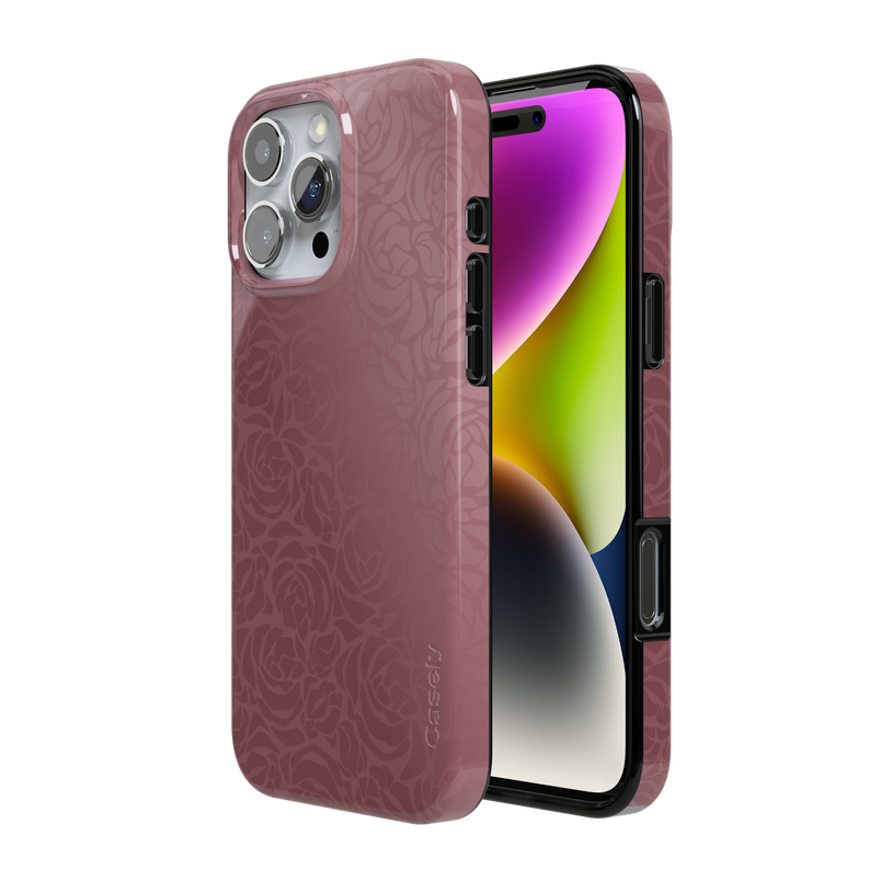 Bordeaux Rose | Moody Monochrome Case