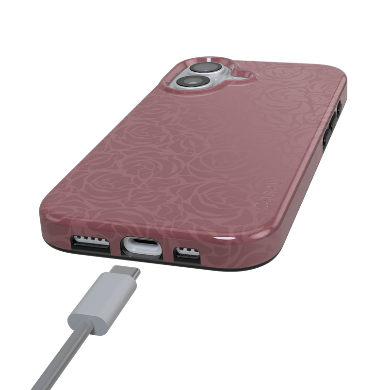 Bordeaux Rose | Moody Monochrome Case