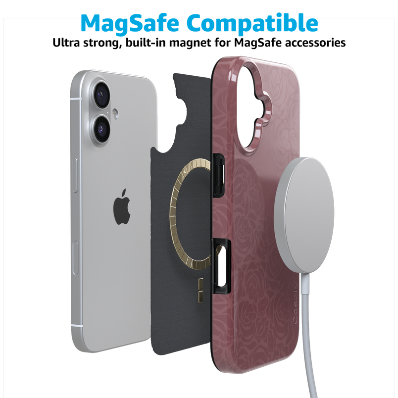 Bordeaux Rose | Moody Monochrome Case