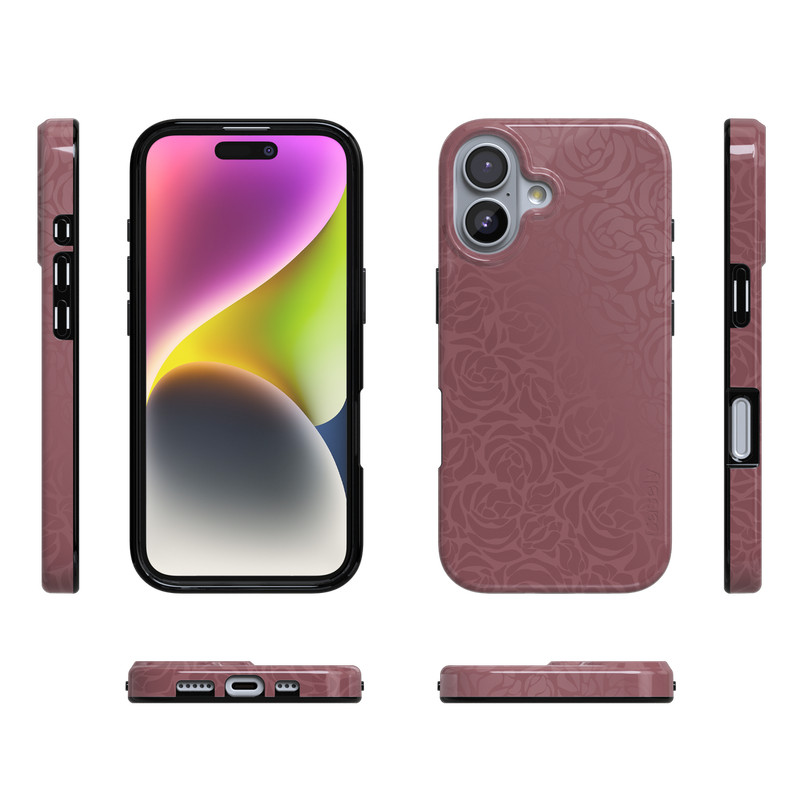 Bordeaux Rose | Moody Monochrome Case
