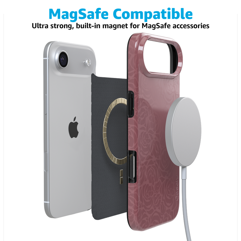 Bordeaux Rose | Moody Monochrome Case