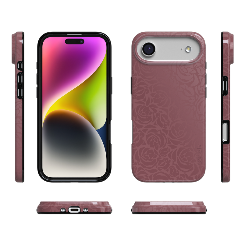 Bordeaux Rose | Moody Monochrome Case