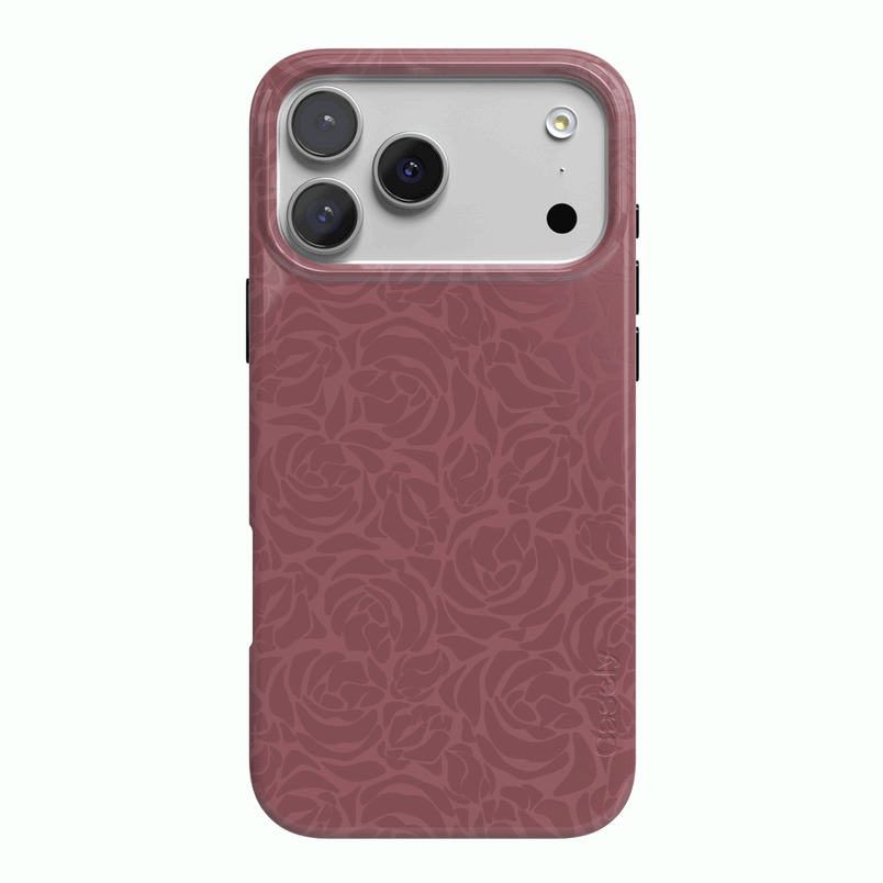 Bordeaux Rose | Moody Monochrome Case