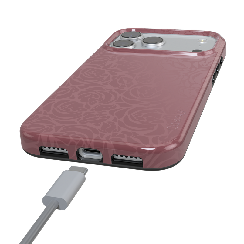 Bordeaux Rose | Moody Monochrome Case