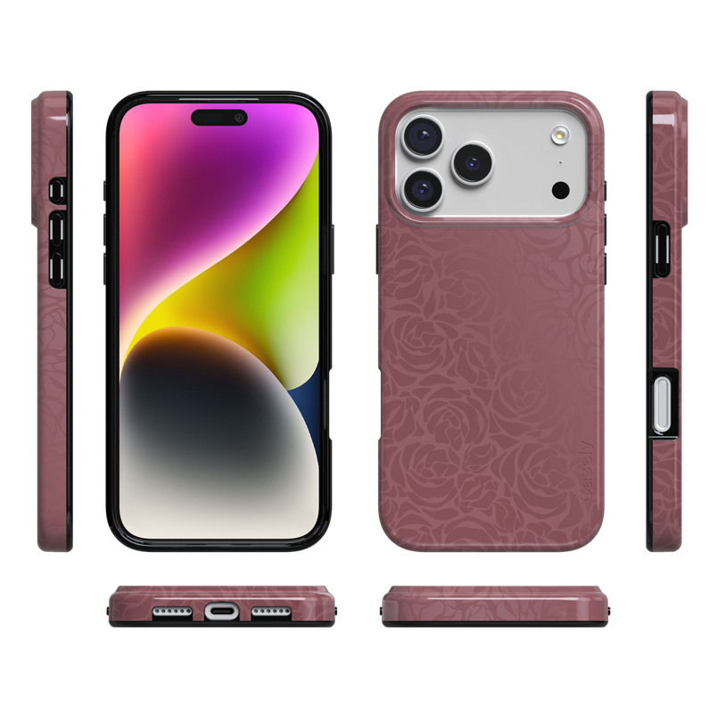 Bordeaux Rose | Moody Monochrome Case