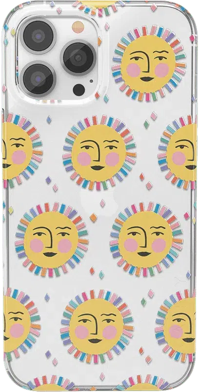Sunny Days | Sun Patterned Case iPhone Case CASELY Classic iPhone 13 Pro Max 