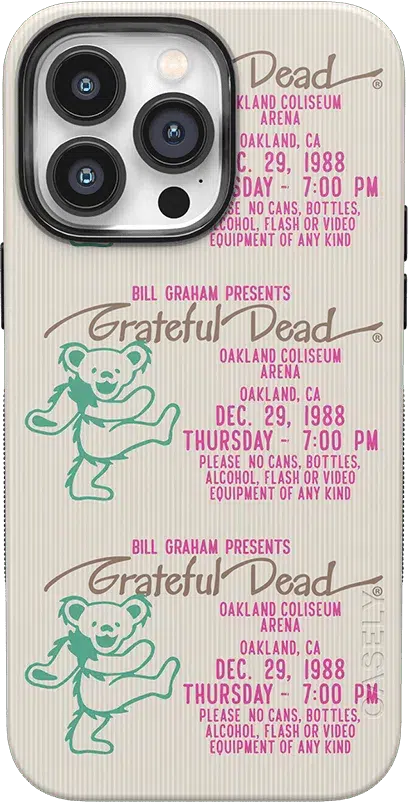 Miracle Ticket | Grateful Dead Vintage Case iPhone Case get.casely 