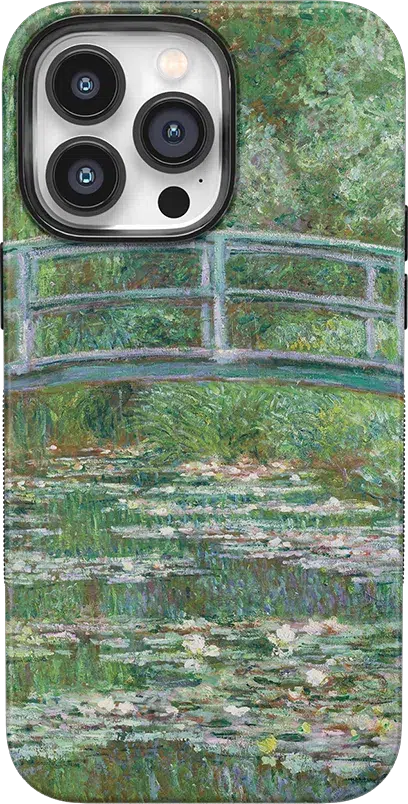 Monet’s Bridge | Limited Edition Phone Case iPhone Case get.casely Classic + MagSafe® iPhone 15 Pro Max 