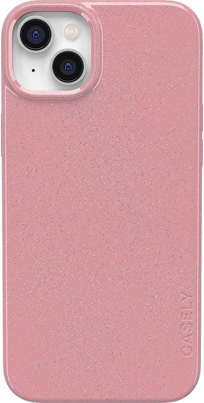 Sunkissed | Pink Pastel Shimmer Case iPhone Case get.casely Classic + MagSafe® iPhone 14 Plus