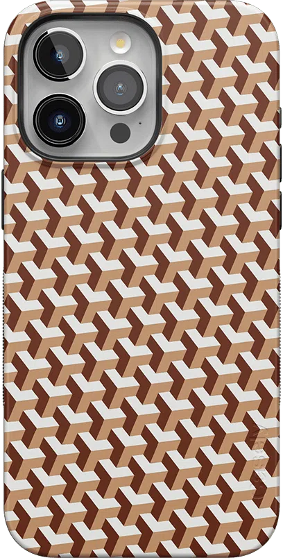Step It Up | Abstract Geo Case iPhone Case get.casely Classic + MagSafe® iPhone 15 Pro Max 
