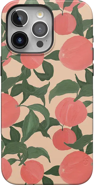 Feeling Peachy | Blush Vines Case iPhone Case get.casely Bold + MagSafe® iPhone 15 Pro Max 