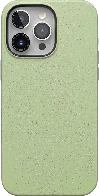 Kiwi Kiss | Matcha Green Shimmer Case iPhone Case get.casely 